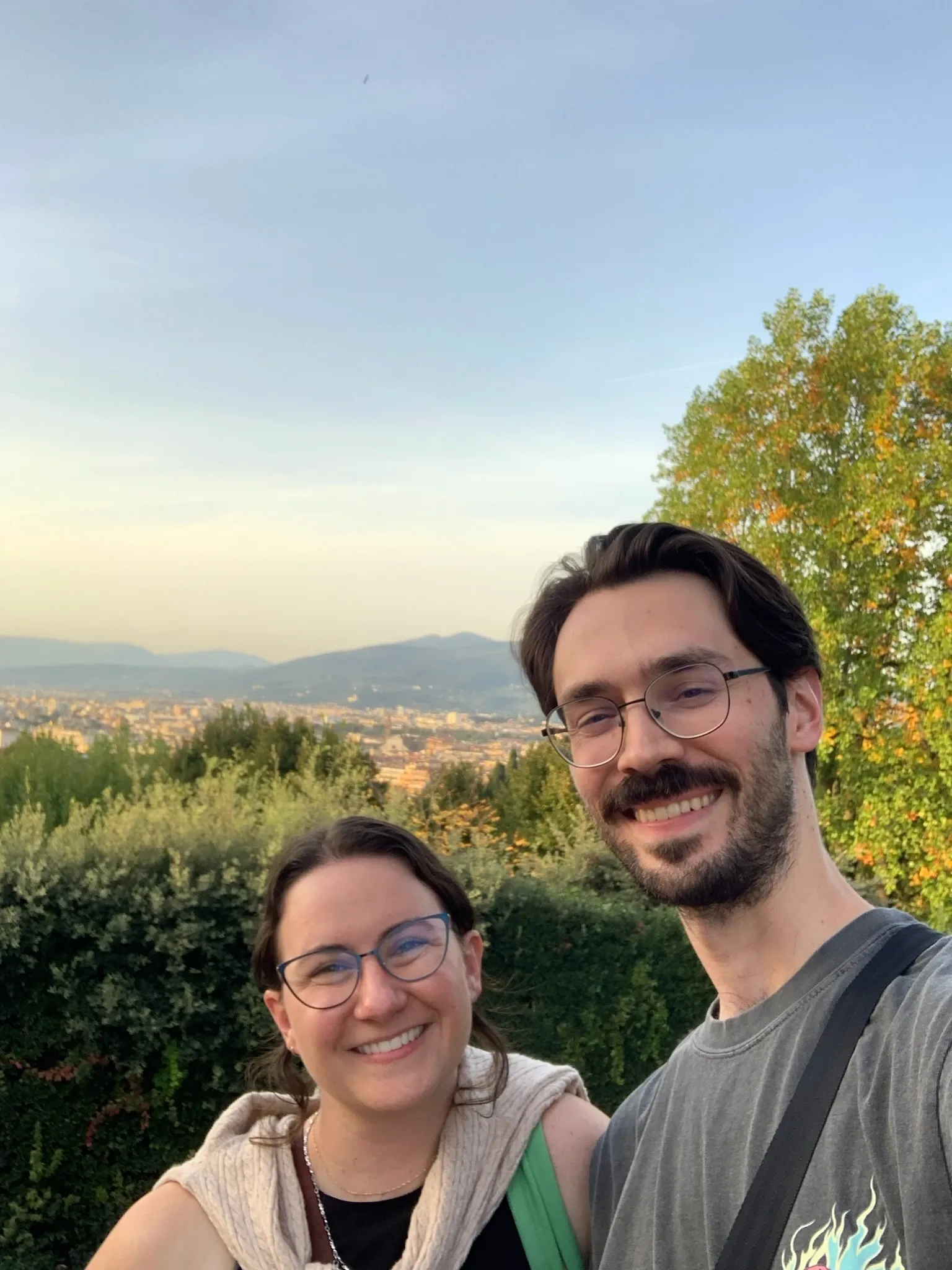 Poking around the Pitti Palace p-gardens